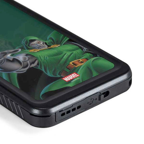 Marvel Dr. Doom Lord Doom Galaxy S24 Plus Waterproof Case